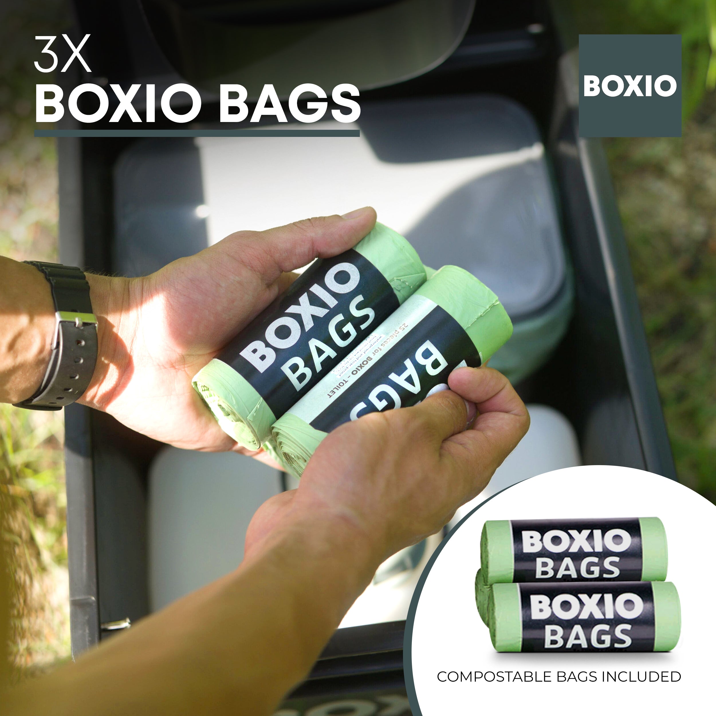 Eurobox BOXIO with drill holes for BOXIO - TOILET