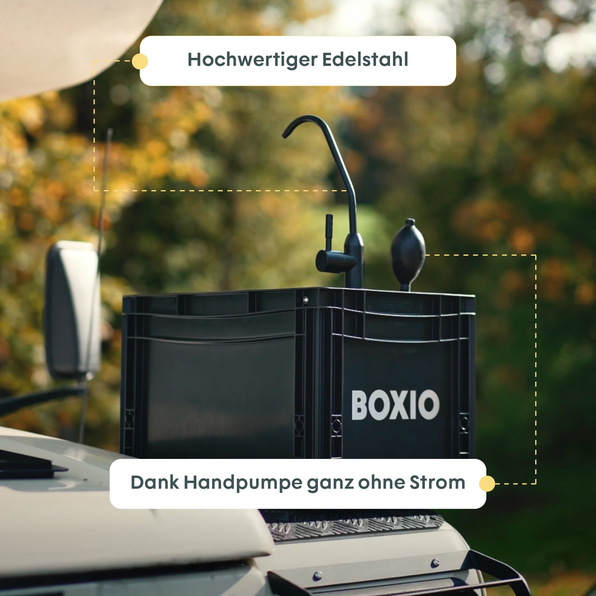 BOXIO WASH XL camping sink