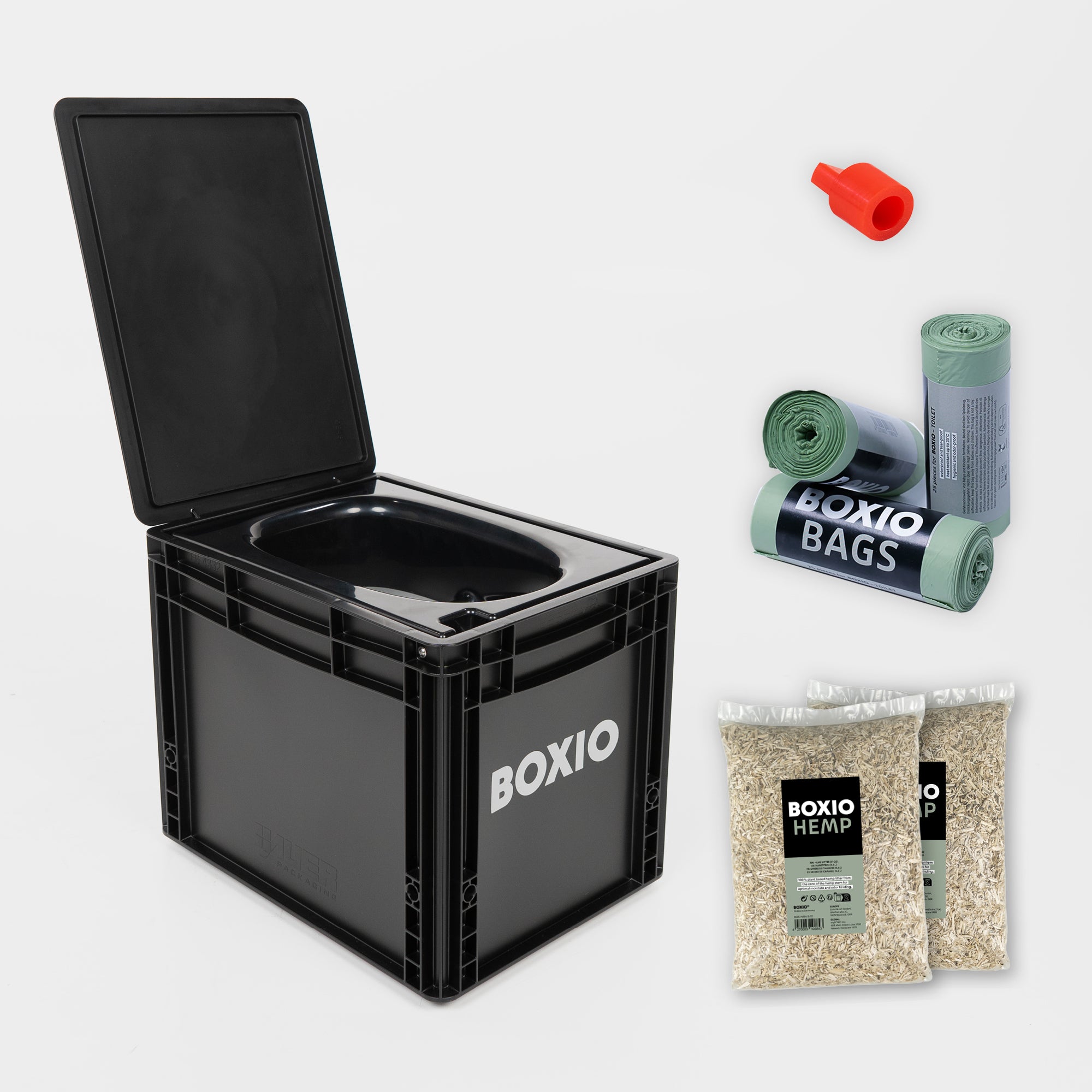 BOXIO TOILET XL PLUS I Composting Toilet with Start-Set