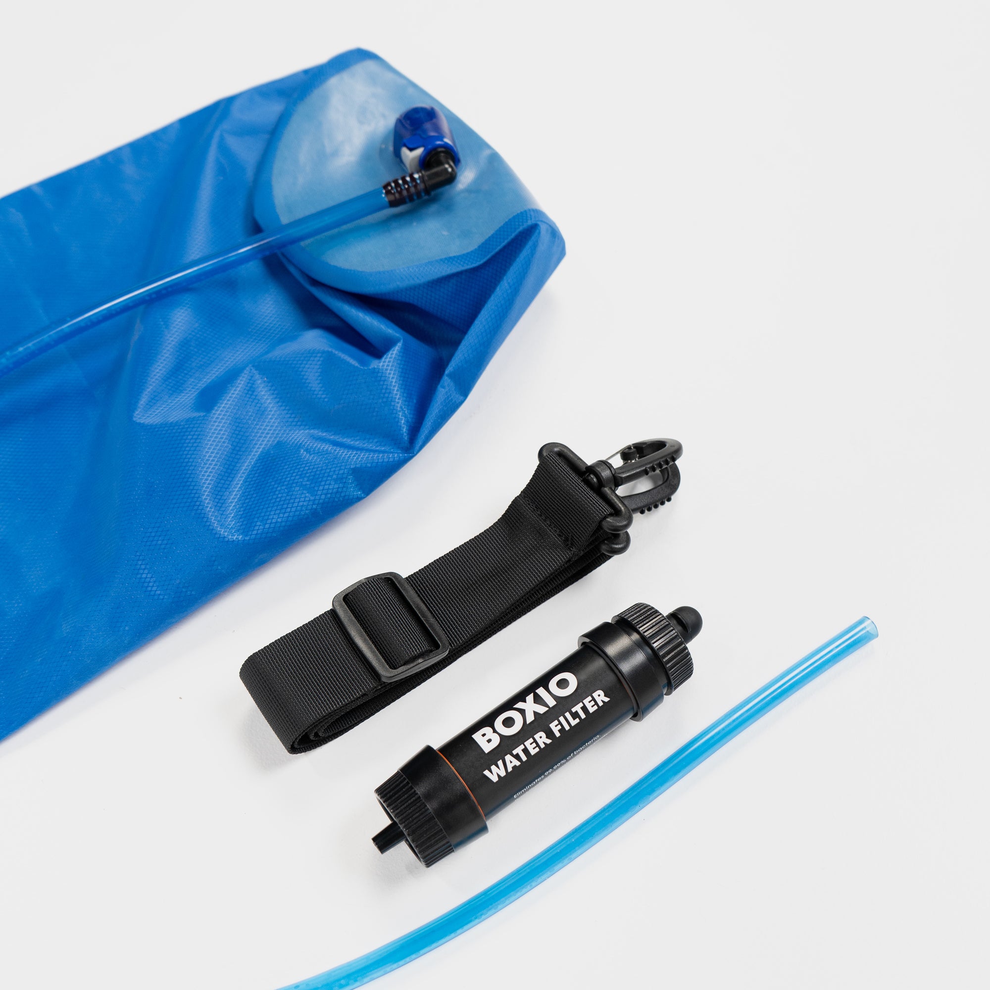 BOXIO WATER FILTER SYSTEM I Water Filter with 1.32 gal Water Bag