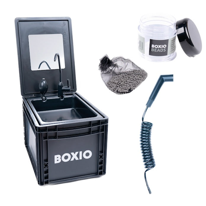 BOXIO - WASH PLUS - portable camping sink Starter Set