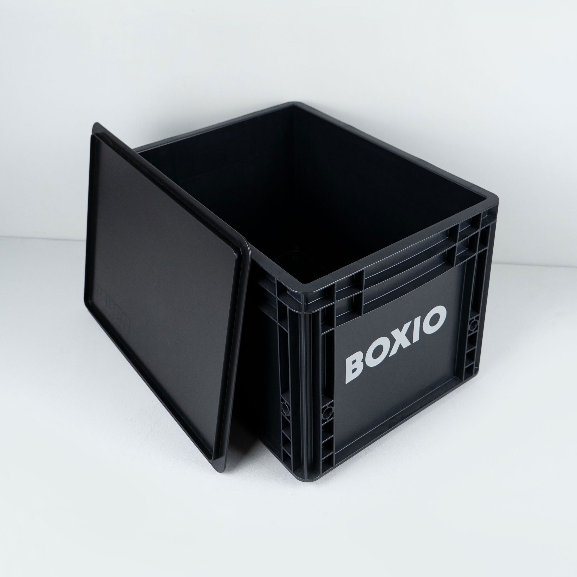 BOXIO – Solo Up: Storage Box – Euro Box 15.7 x 11.8 x 4.7 – Perfect  Plastic Transport Box for Camping, Boat or Garden – Stackable with Other  Euro